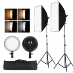 Kit Softbox Studio 45W (Bi-Color / 2x Pieces)
