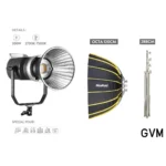 Kit Eclairage Studio GVM SD300D (Bi-Color / 300W) (Octa Nicefoto 120cm)