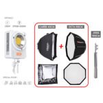 Kit Eclairage Studio LED LIGHT G230 ( 230W / Bi-Color ) (Octa 90cm)