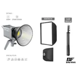 Kit Eclairage Studio BAFANG 200S (Softbox 50x70) ( 200W / Bi-Color )