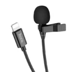 Microphone Filaire Cravate HOCO L14 Pour iPhone (Lightning)
