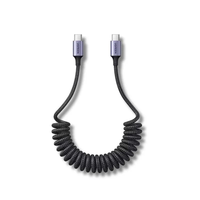 CABLE UGREEN 1M TYPE C TO TYPE ROSSORT 100W 35457