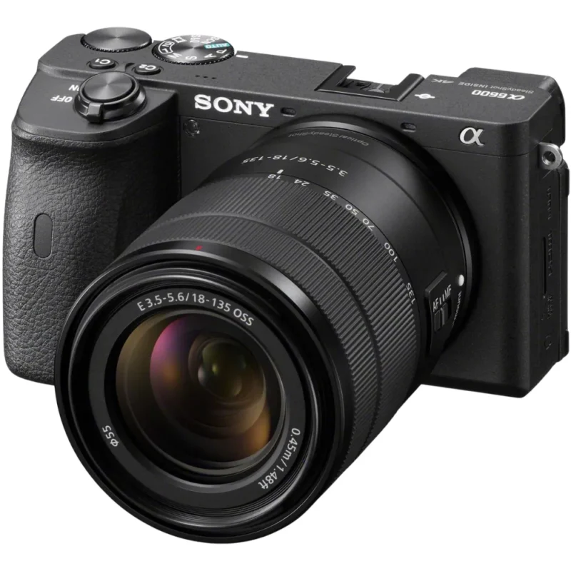 CAMERA SONY A6600 + OBJ 18-135MM