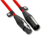 CABLE RED XLRM XLRF 3M