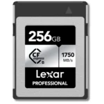 CARTE MÉMOIRE LEXAR CFE TYPE B SILVER 256GB 1750MBS