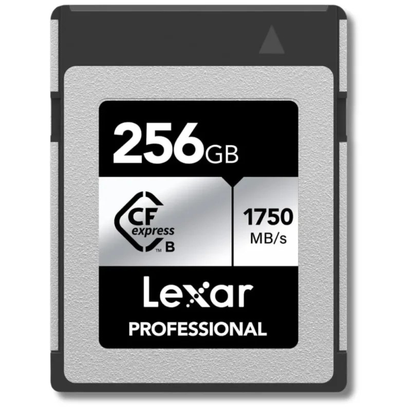 CARTE MÉMOIRE LEXAR CFE TYPE B SILVER 256GB 1750MBS