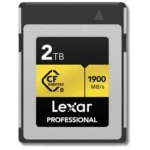 CARTE MÉMOIRE LEXAR CFEXPRESS TYPE B 1750MB/S GOLD (2TB)