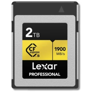 CARTE MÉMOIRE LEXAR CFEXPRESS TYPE B 1750MB/S GOLD (2TB)
