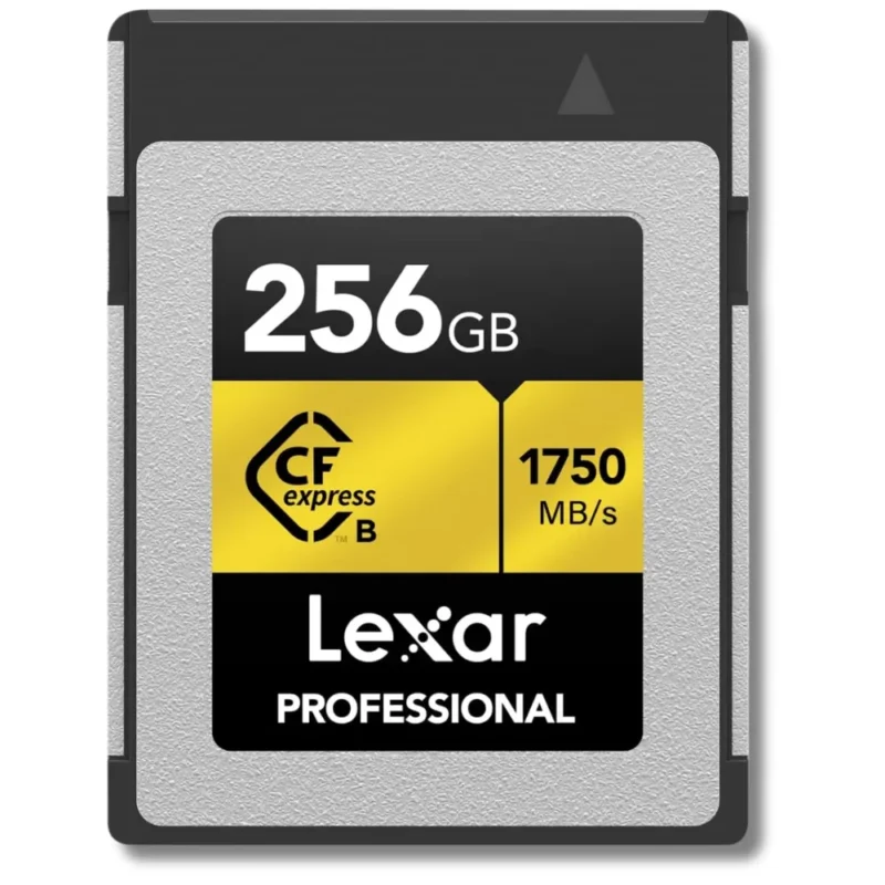 CARTE MÉMOIRE LEXAR CFEXPRESS TYPE B 1750MB/S GOLD (256 GB)