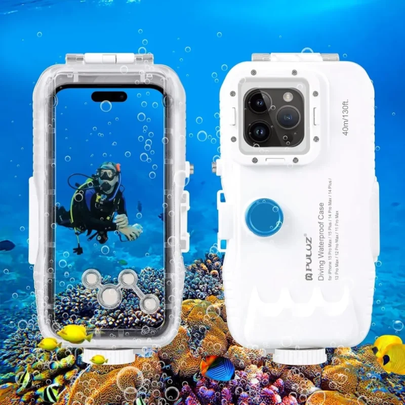 CAISSON SMARTPHONE PULUZ DIVING WATERPROOF CASE ( IPHONE PROMAX )