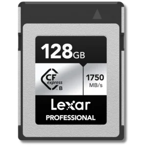 CARTE MÉMOIRE LEXAR CFEXPRESS TYPE B 1750MB/S SILVER 128GB