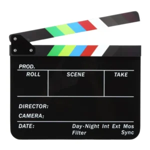 CLAP NOIR PVC