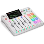 CONSOLE AUDIO RODECASTER PRO II BLANC