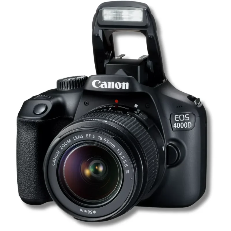 CAMÉRA CANON EOS 4000D + 18-55MM F./4-5.6