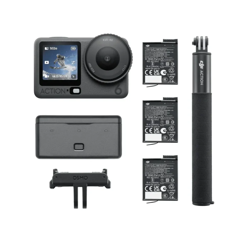 CAMERA DJI ACTION 6 PRO ADVENTURE COMBO