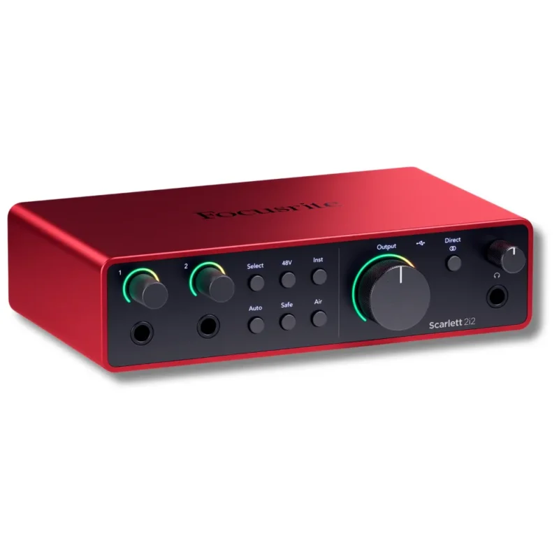 CARTE SON FOCUSRITE SCARLETT 2I2 (4TH GEN)