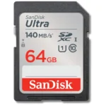 CARTE MEMOIRE SD ULTRA 64GB 140MB/S
