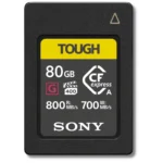 CARTE MEMOIRE SONY TOUGH G CFE TYPE-A 80GB
