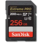 CARTE MÉMOIRE SD EXTREME PRO 256GB 200MBS