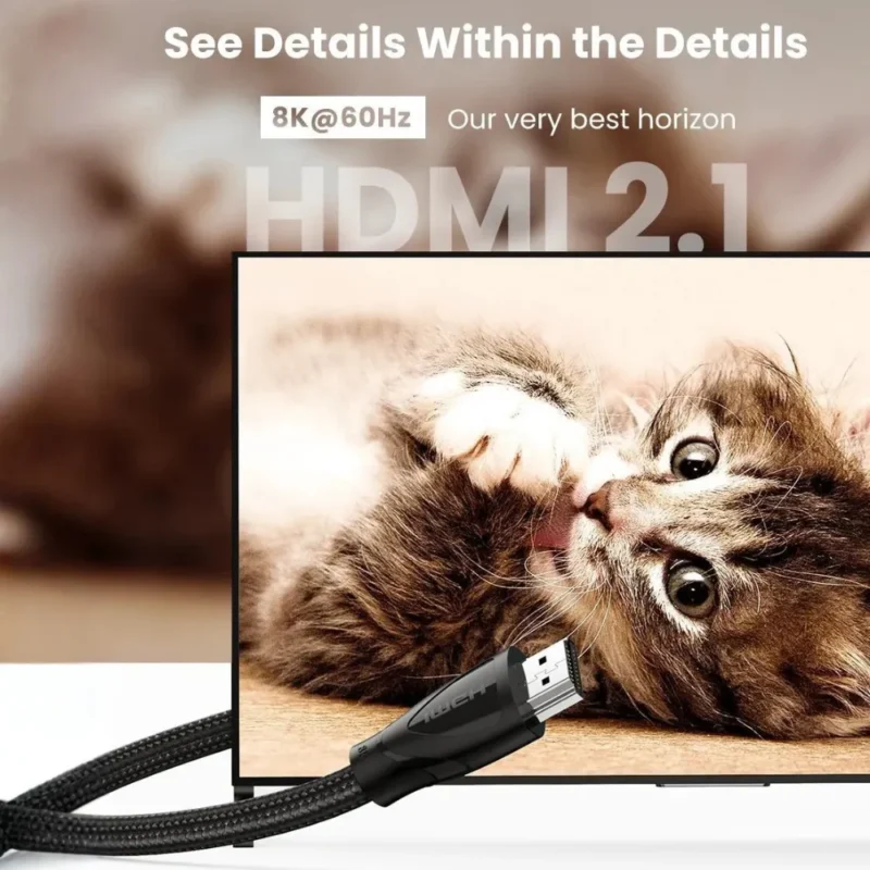 CABLE UGREEN HDMI TO HDMI 8K 3M 80404