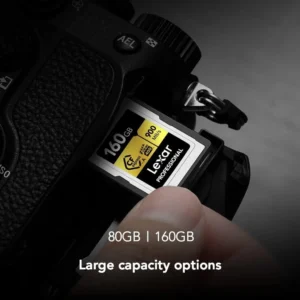 CARTE MÉMOIRE LEXAR CFE TYPE A GOLD 160GB 900MBS
