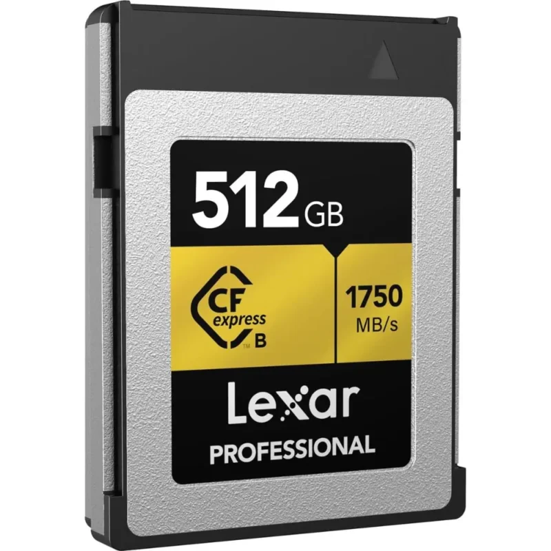 CARTE MÉMOIRE LEXAR CFEXPRESS TYPE B 1750MB/S GOLD (512 GB)