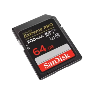 CARTE MEMOIRE SANDISK SD EXTREME PRO 64GB 200MB/S