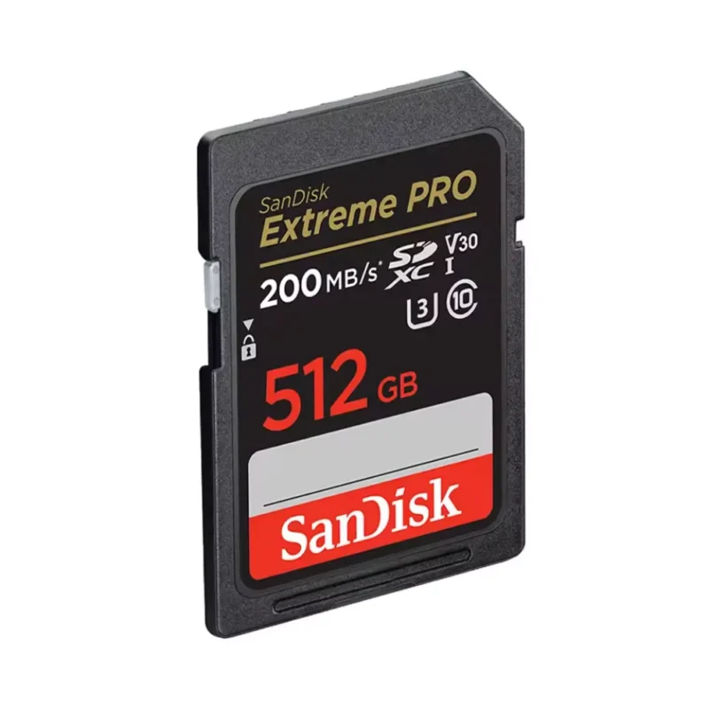 CARTE MEMOIRE SD EXTREME PRO 512GB 200MBS