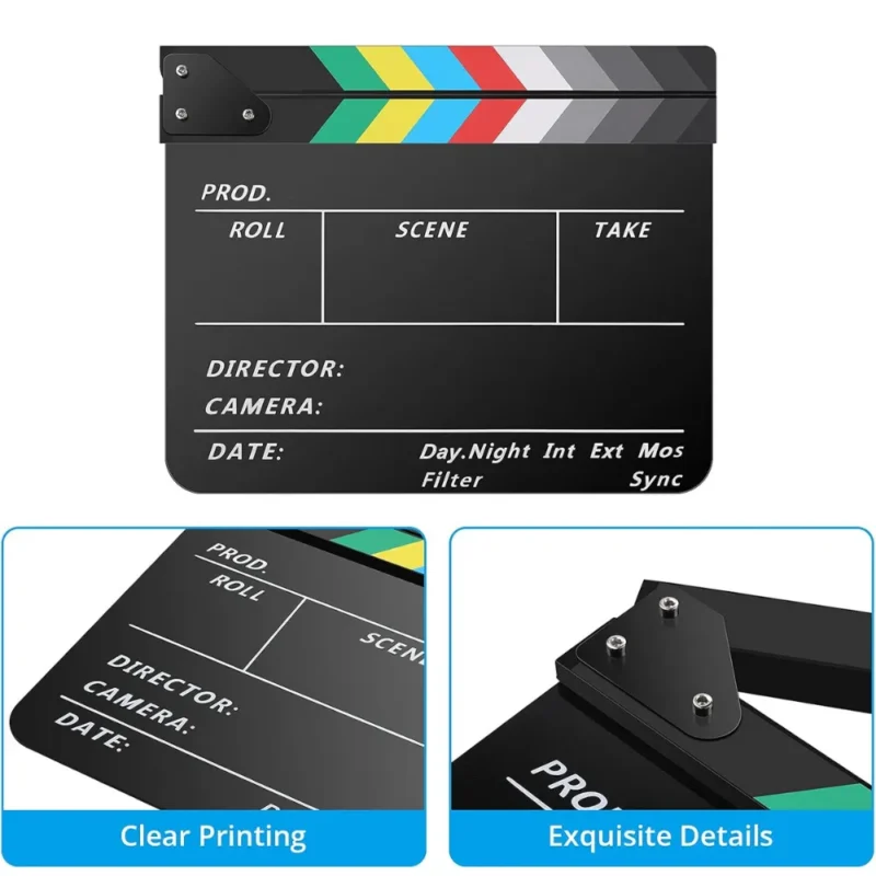 CLAP NOIR PVC