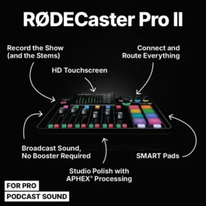 CONSOLE AUDIO RODECASTER PRO II
