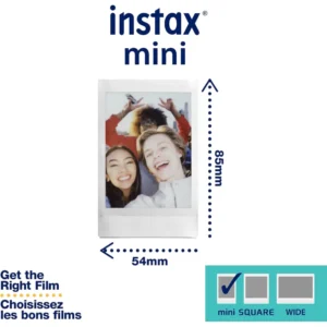 CARTOUCHE INSTAX MINI GLOSSY