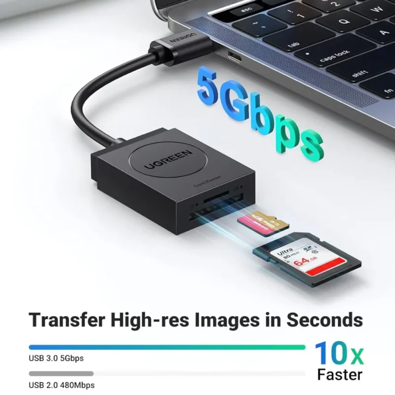 CARD READER 3.0 2in1 SD/TF UGREEN 60722