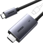 Cable UGREEN USB-C to HDMI Cable with 100W PD Fast Charging Adapter (4K 60Hz) (2m) (65020)