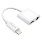 Adaptateur Audio BOROFONE BV12 Lightning To Jack (3.5mm) / Lightning Femelle