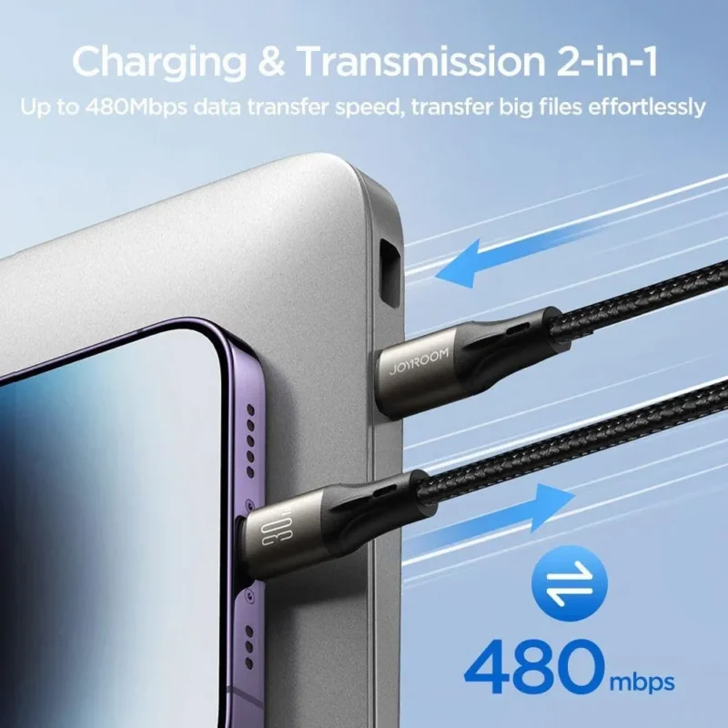 CABLE JOYROOM A25 TYPE-C TYPE-C 100W