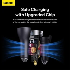 CHARGEUR AUTO BASEUS GOLDEN CONTACTOR PRO 65W