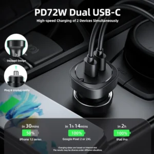CHARGEUR AUTO ACEFAST B2
