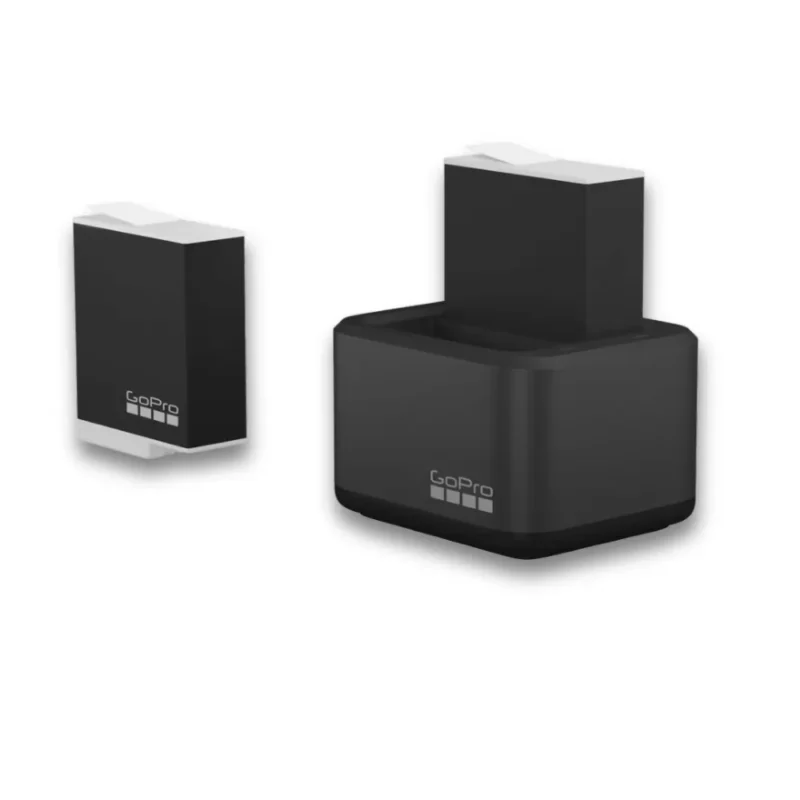 ACCESSOIRES GOPRO DUAL CHARGER + ENDURO BATTERIES