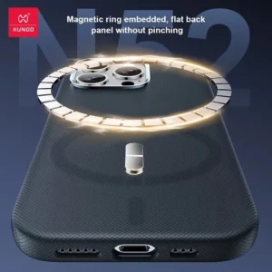 ANTICHOC LEATHER CASE MAGSAFE IPHONE 16 PRO MAX