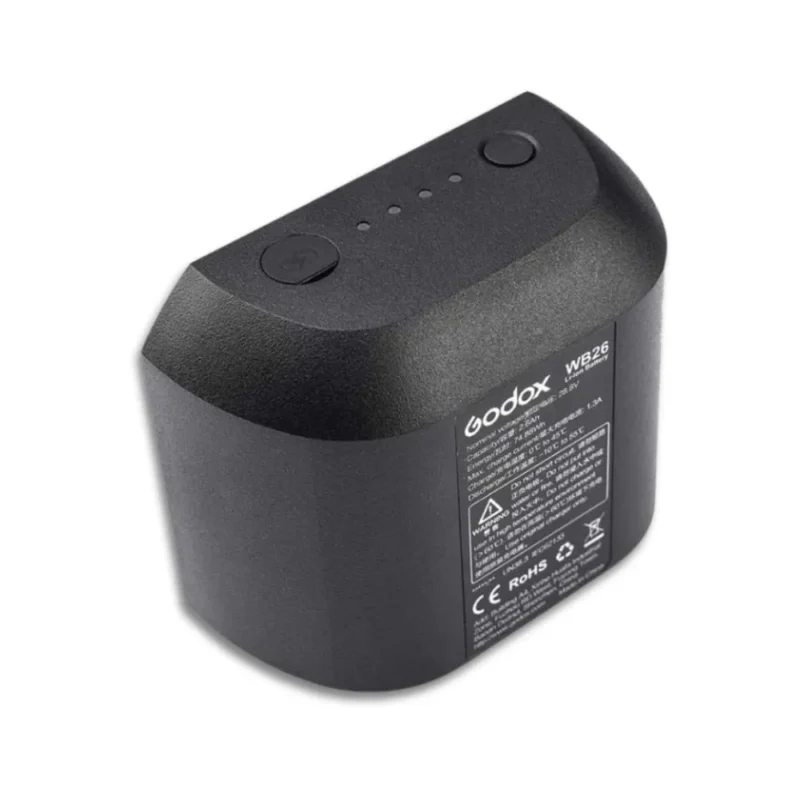 BATTERIE GODOX WB26 POUR FLASH AD600 PRO