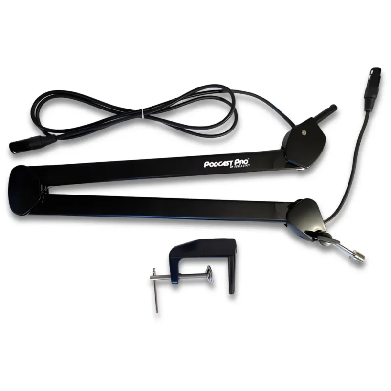 BOOM ARM PODCAST PRO AVEC CABLE BY ACCU-LITE