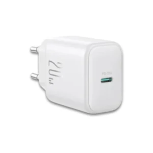 CHARGEUR JOYROOM TCF20EU 20W AVEC CABLE LIGHTNING 1M