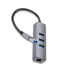 HUB HOCO HB34 TYPE-C TO 3USB+RJ45