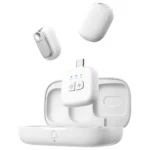 Microphone Sans-Fil ULANZI A30 ( 2TX + 1RX ) ( Type-C + Adaptateur Lightning Inclu ) "Blanc"