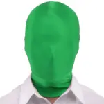 Masque Tête Pour Chroma Vert (Green Screen)