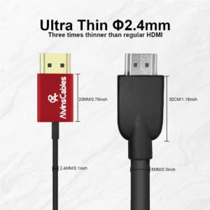 CABLE ALVIN'S RESSORT 'L' HDMI TO HDMI 8K 2.1