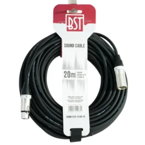 CABLE BST XLRM XLRF 20M