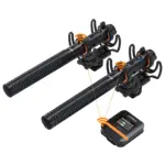 Microphone Shotgun (Boom) COMICA VM40 COMBO ( RX+TX+TX / Peut Utiliser En Sans-Fil Ou Filaire )