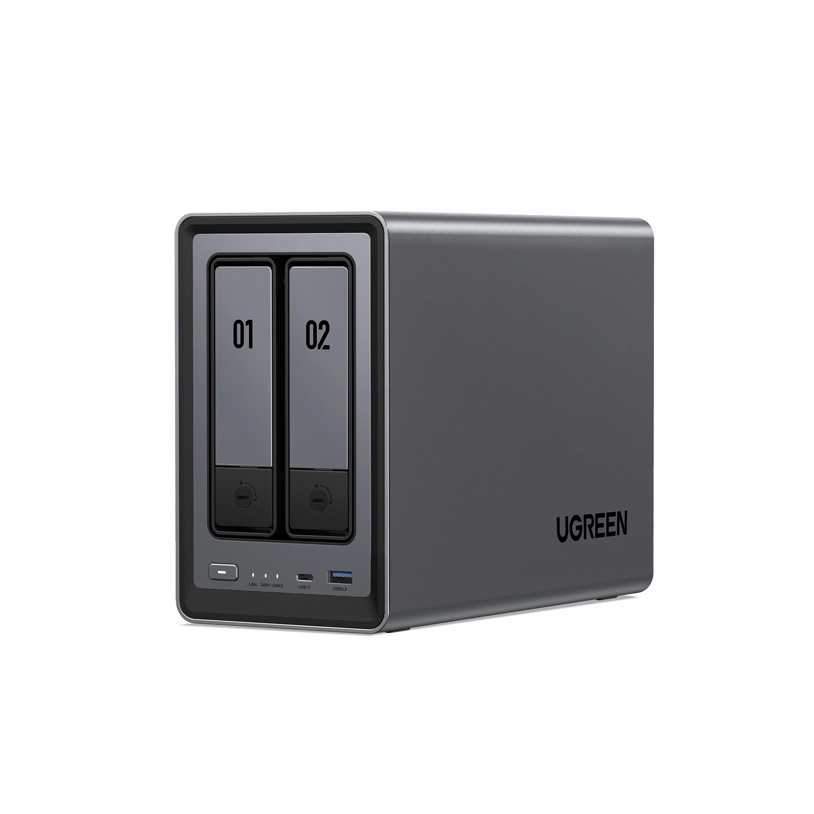 Boîtier (Serveur) NAS (Network Attached Storage) UGREEN DXP2800 (2-BAIES) Boîtier (Serveur) NAS (Network Attached Storage) UGREEN DXP2800 (2-BAIES) – Image 1