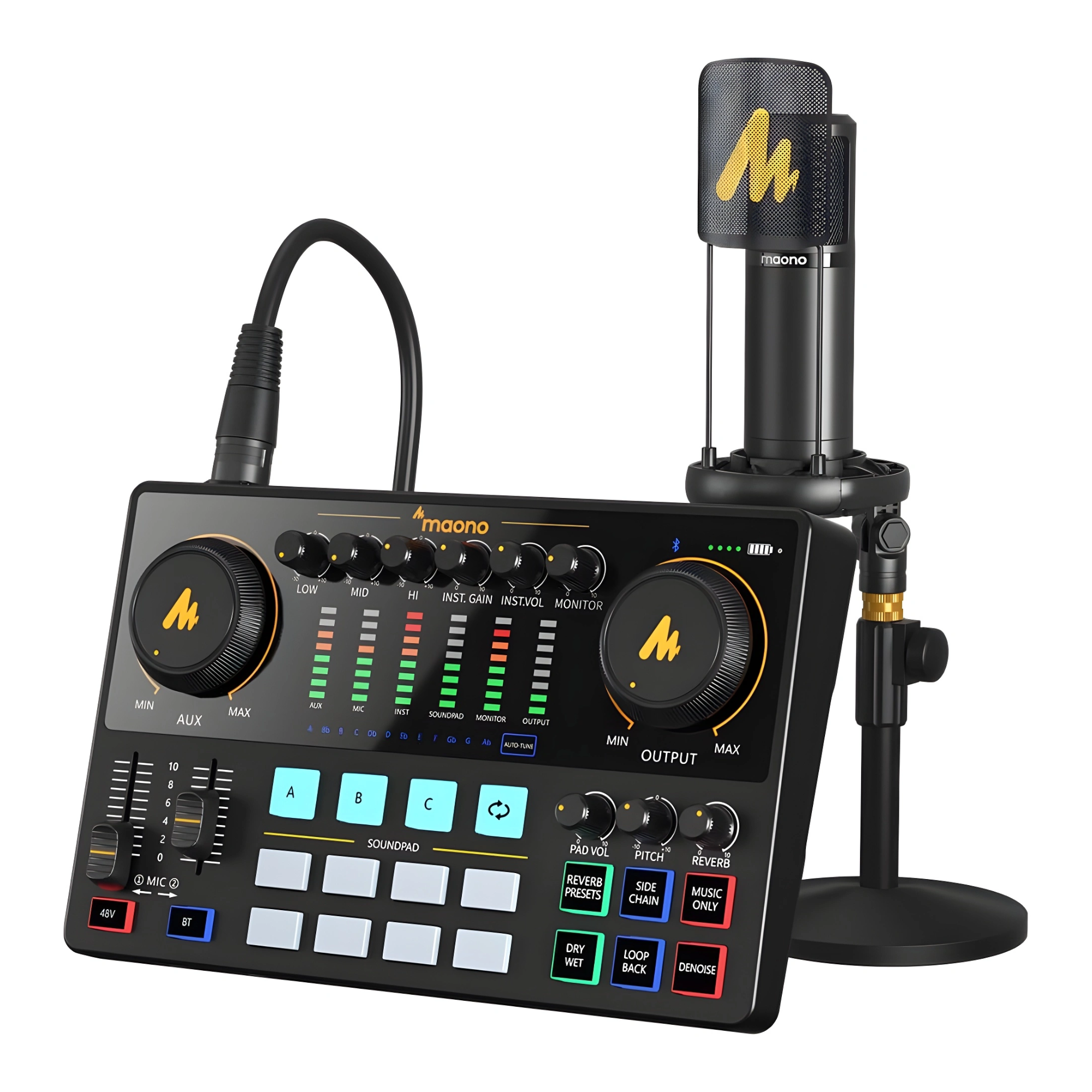 Kit Microphone MAONO MONOCASTER E2 SINGLE MIC BUNDLE (AME2A) Kit Microphone MAONO MONOCASTER E2 SINGLE MIC BUNDLE (AME2A) – Image 1